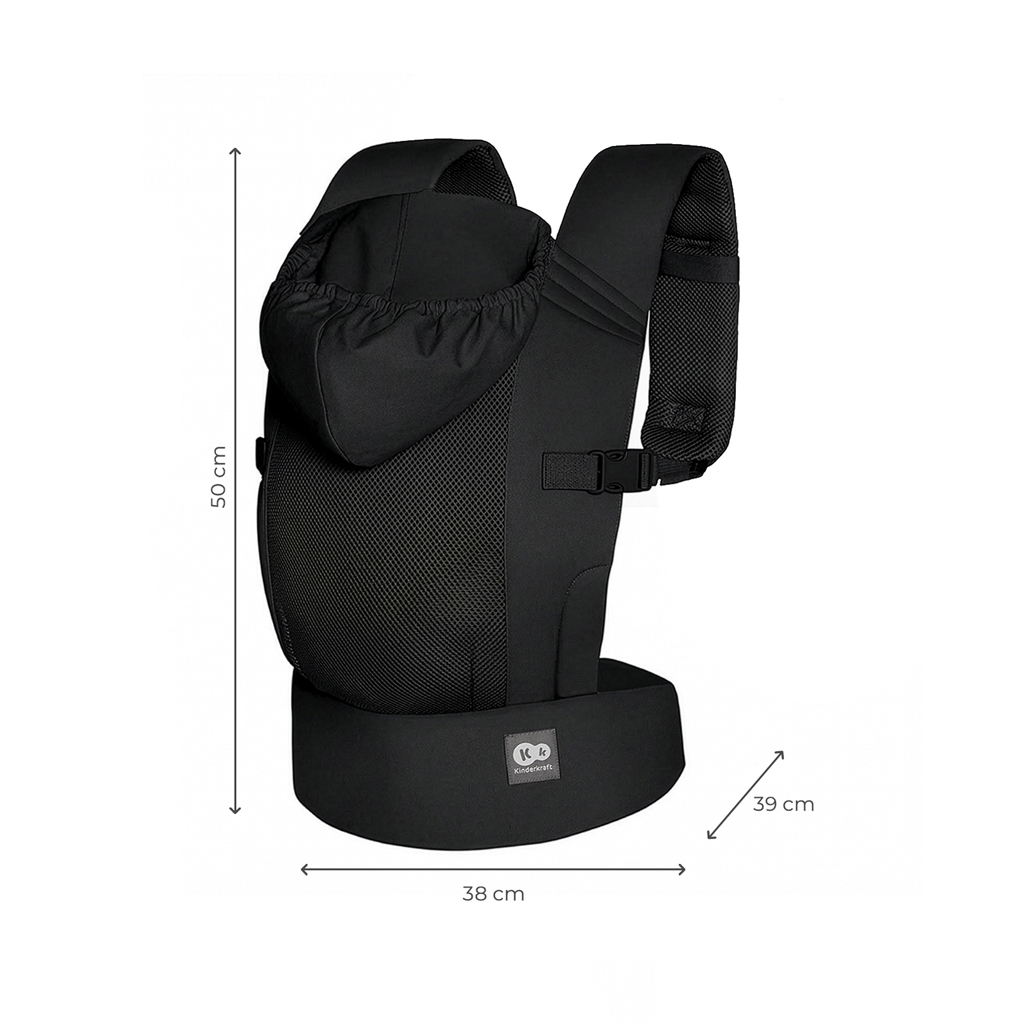 KINDERKRAFT Nosič detský CarryBee Black