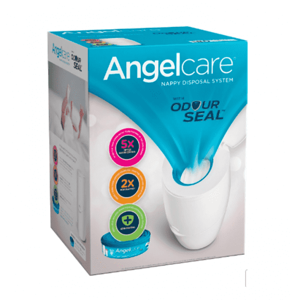 ANGELCARE Kôš na plienky Classic + 1 kazeta + náhradné kazety 3 ks