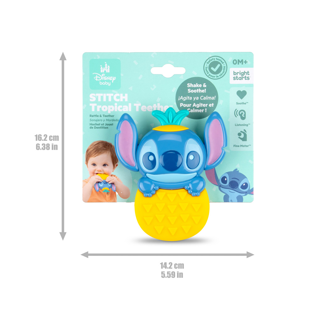 BRIGHT STARTS Hryzačka Stitch Tropical Teethe™ 0m+
