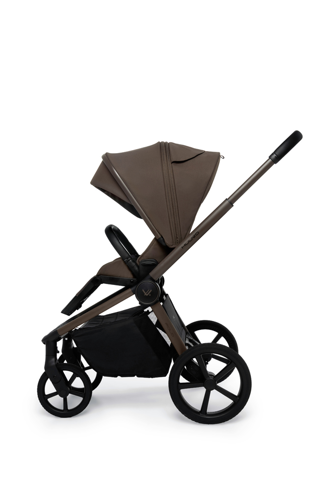MUUVO Kočík kombinovaný 2v1 Fold Dark Chocolate