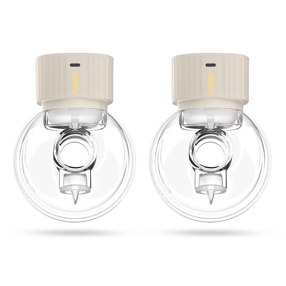 NENO Odsávačka mlieka Vento Duo bezdrôtová hands-free mušľová 3-fázová, USB-C
