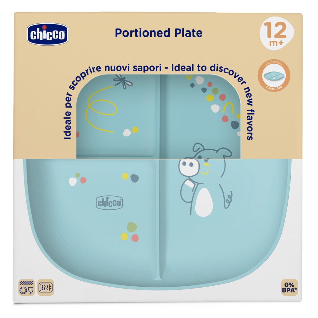 CHICCO Tanier delený blue 12m+