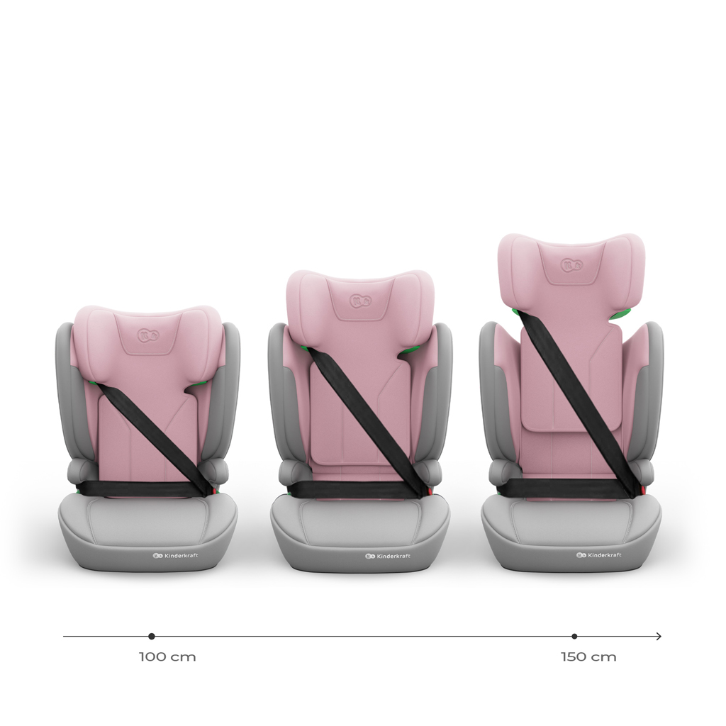 KINDERKRAFT Autosedačka i-Spark 2 Plus i-Size (100-150 cm) Pink