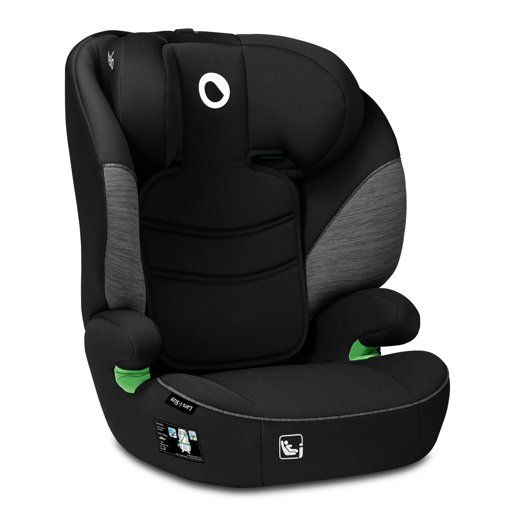 LIONELO Autosedačka Lars i-Size (100-150 cm) Black Grey