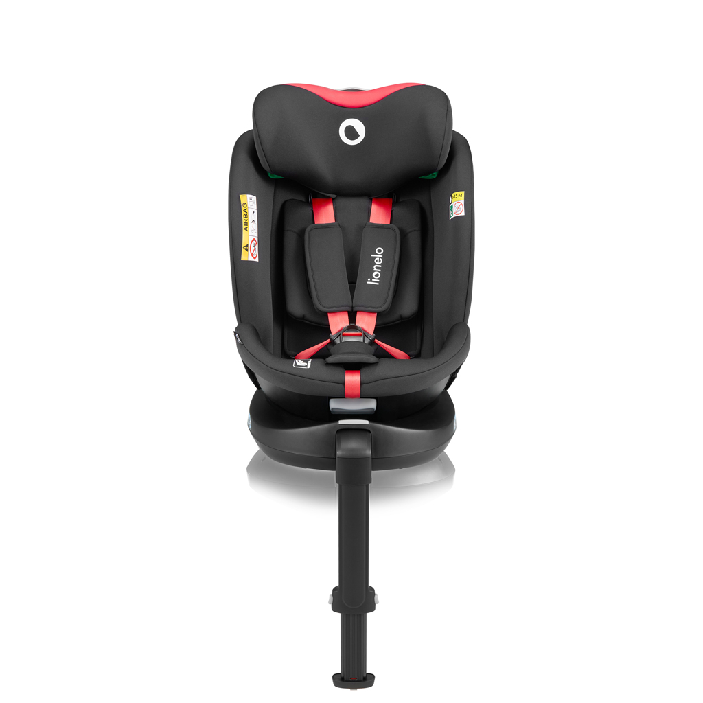 LIONELO Autosedačka Navy i-Size (40-150 cm) Black Red