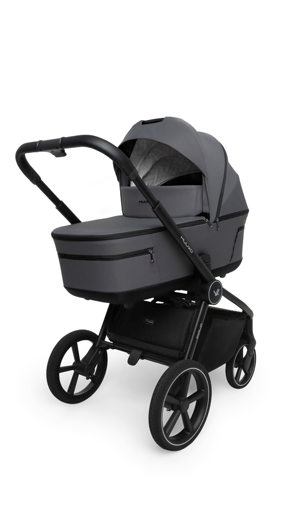 MUUVO Kočík kombinovaný 2v1 Fold Iron Graphite