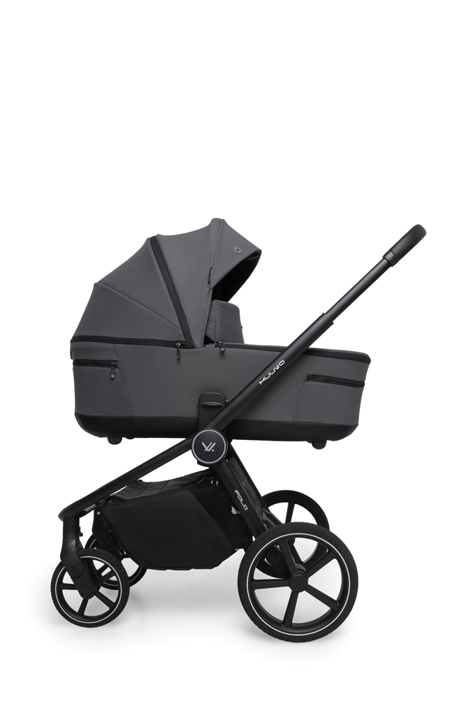 MUUVO Kočík kombinovaný 2v1 Fold Iron Graphite
