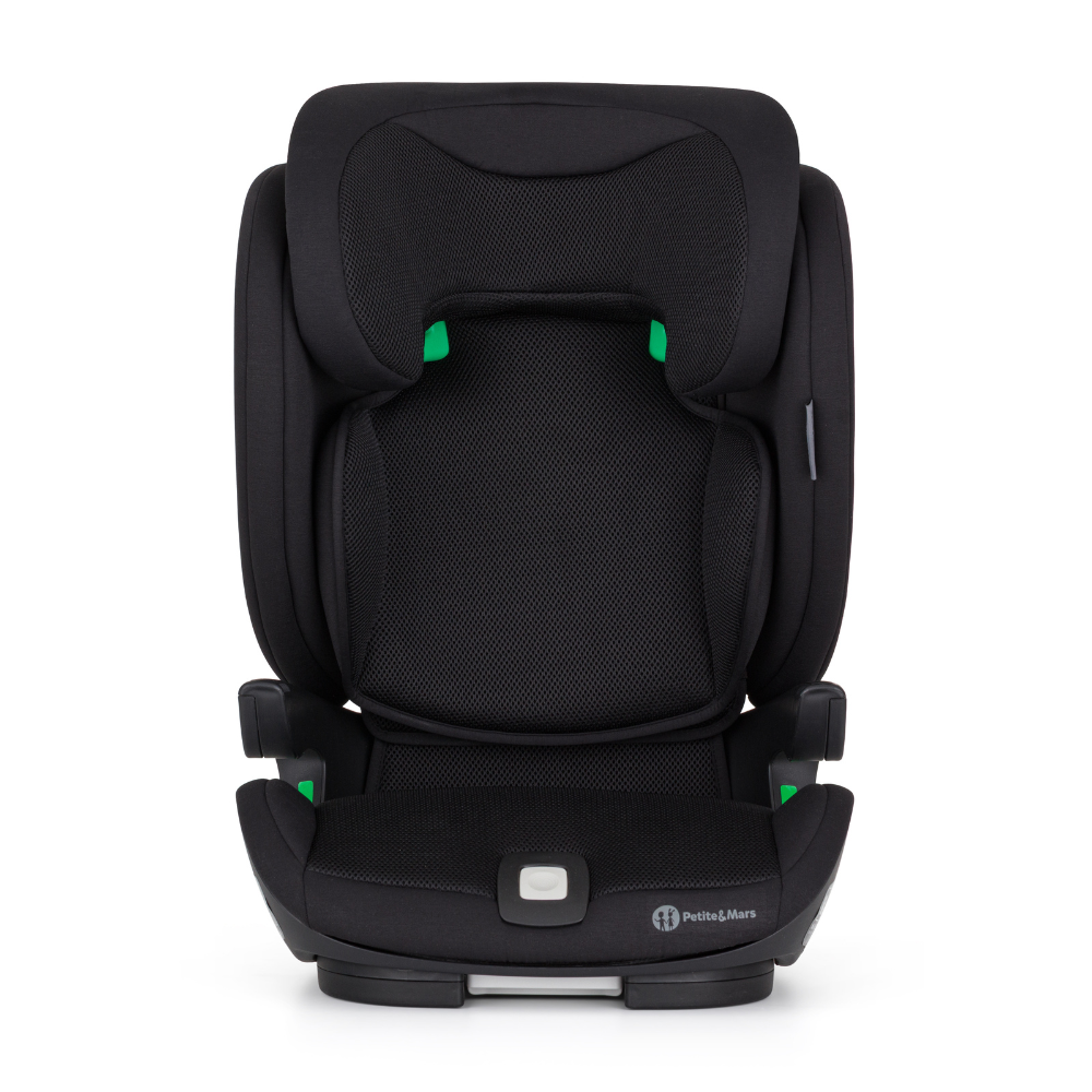 PETITE&amp;MARS Autosedačka Elite Fix Pro i-Size Coal Black Air 100-150 cm (15-36 kg)