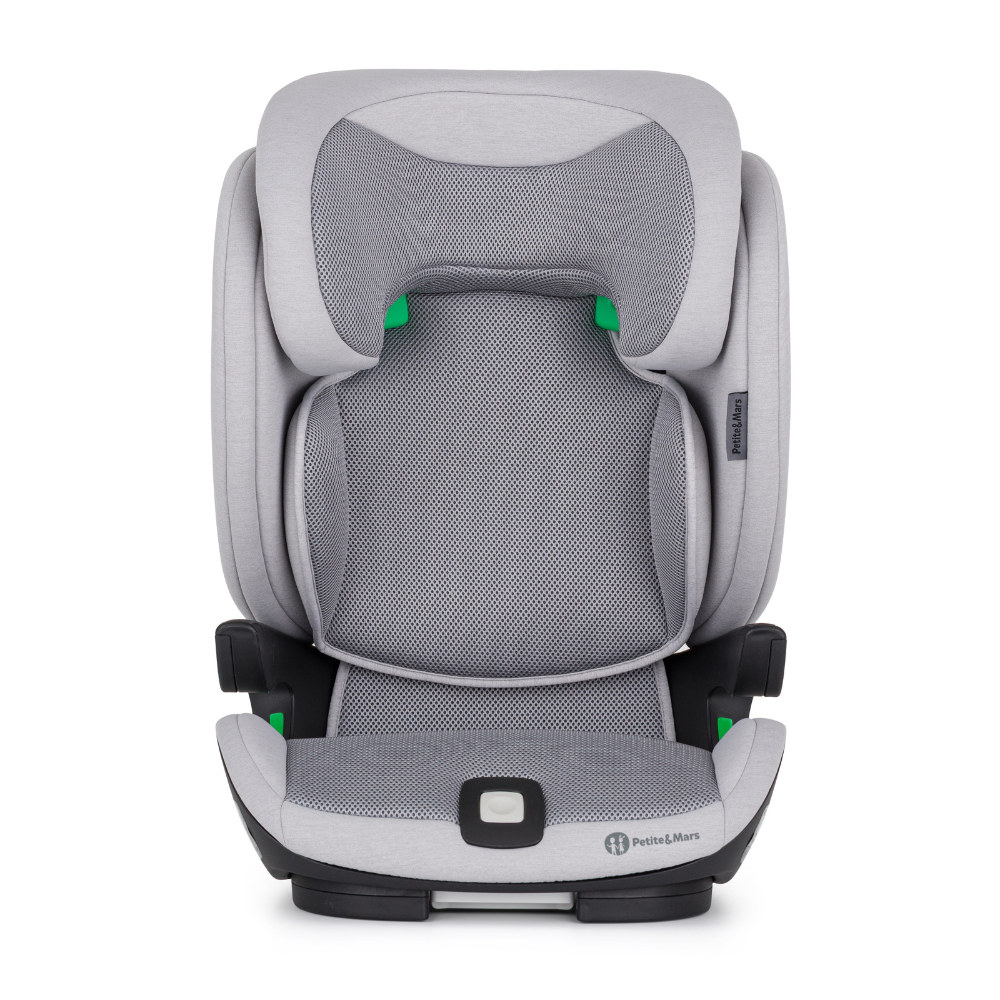 PETITE&amp;MARS Autosedačka Elite Fix Pro i-Size Gentle Grey Air 100-150 cm (15-36 kg)
