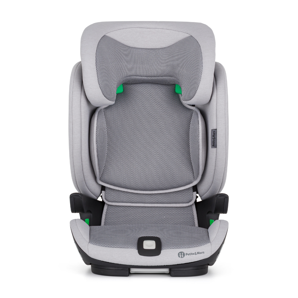 PETITE&amp;MARS Autosedačka Elite Fix Pro i-Size Gentle Grey Air 100-150 cm (15-36 kg)
