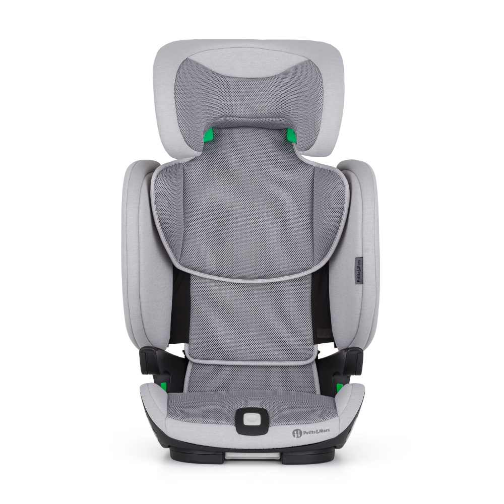 PETITE&amp;MARS Autosedačka Elite Fix Pro i-Size Gentle Grey Air 100-150 cm (15-36 kg)