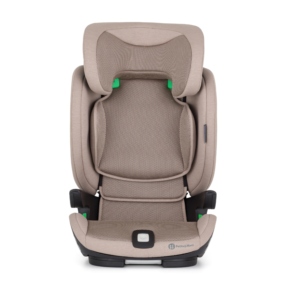 PETITE&amp;MARS Autosedačka Elite Fix Pro i-Size Tan Brown Air 100-150 cm (15-36 kg)