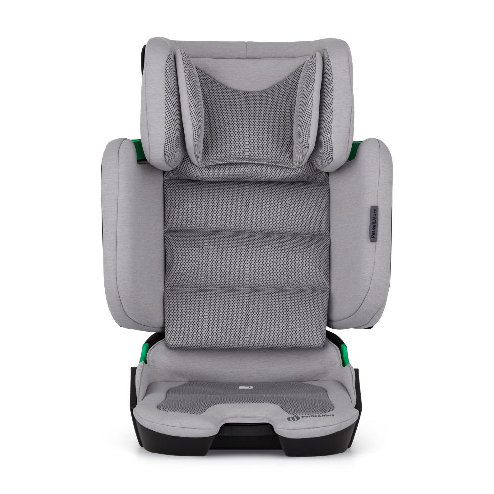 PETITE&amp;MARS Autosedačka Flex Pro i-Size Gentle Grey Air 100-150 cm (15-36 kg)