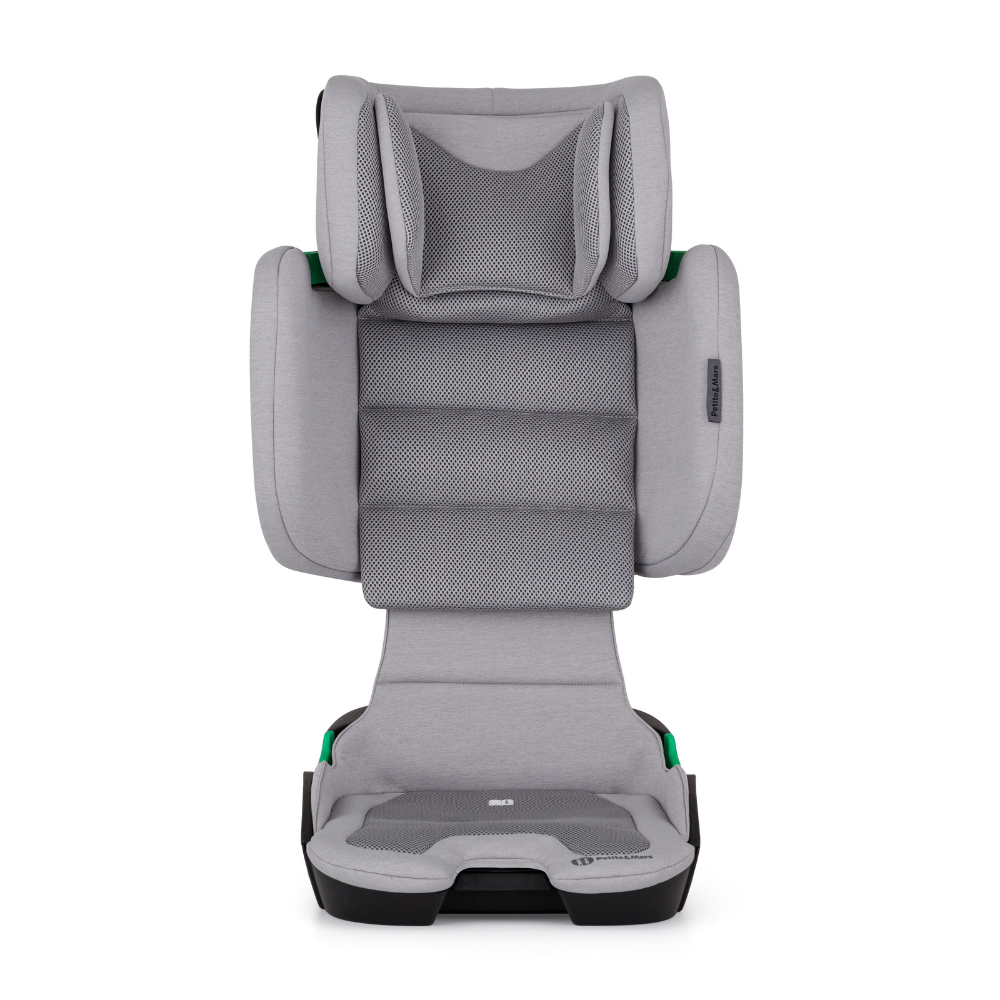 PETITE&amp;MARS Autosedačka Flex Pro i-Size Gentle Grey Air 100-150 cm (15-36 kg)