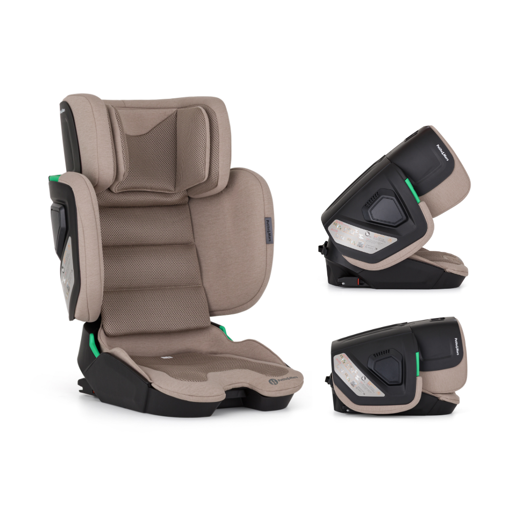 PETITE&amp;MARS Autosedačka Flex Pro i-Size Tan Brown Air 100-150 cm (15-36 kg)