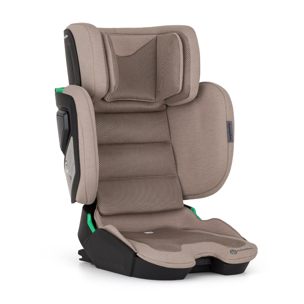 PETITE&amp;MARS Autosedačka Flex Pro i-Size Tan Brown Air 100-150 cm (15-36 kg)