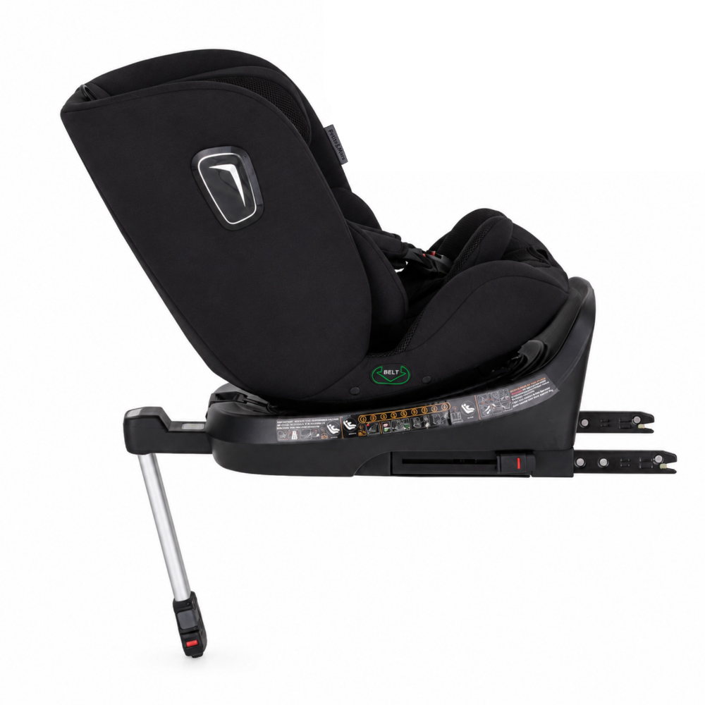 PETITE&amp;MARS Autosedačka Twistguard Pro i-Size Coal Black Air 40-150 cm(0-36 kg)