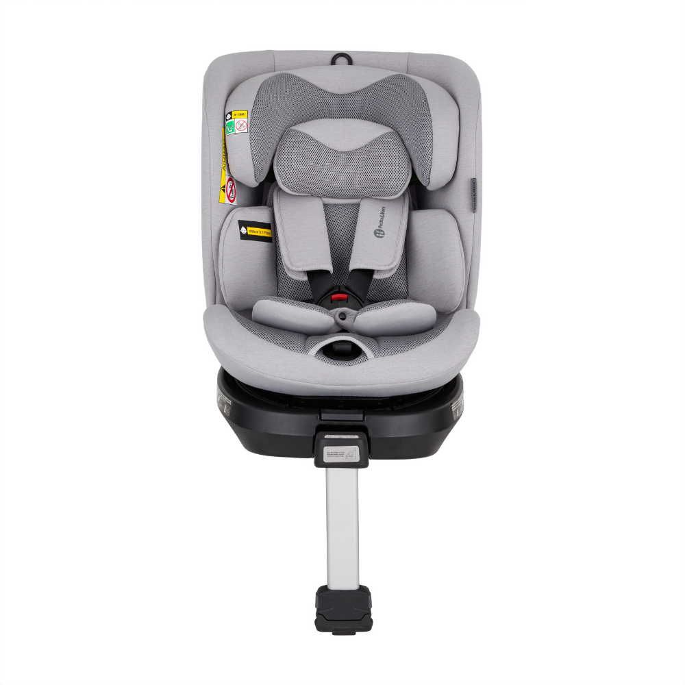 PETITE&amp;MARS Autosedačka Twistguard Pro i-Size Gentle Grey Air 40-150 cm(0-36 kg)