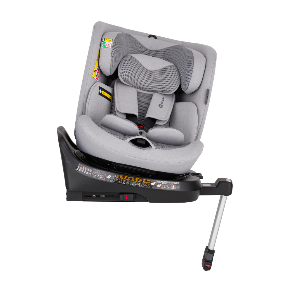 PETITE&amp;MARS Autosedačka Twistguard Pro i-Size Gentle Grey Air 40-150 cm(0-36 kg)