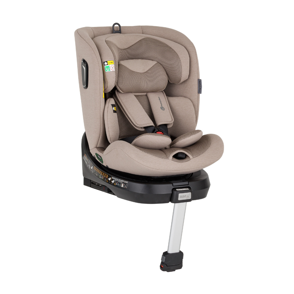 PETITE&amp;MARS Autosedačka Twistguard Pro i-Size Tan Brown Air 40-150 cm(0-36 kg)