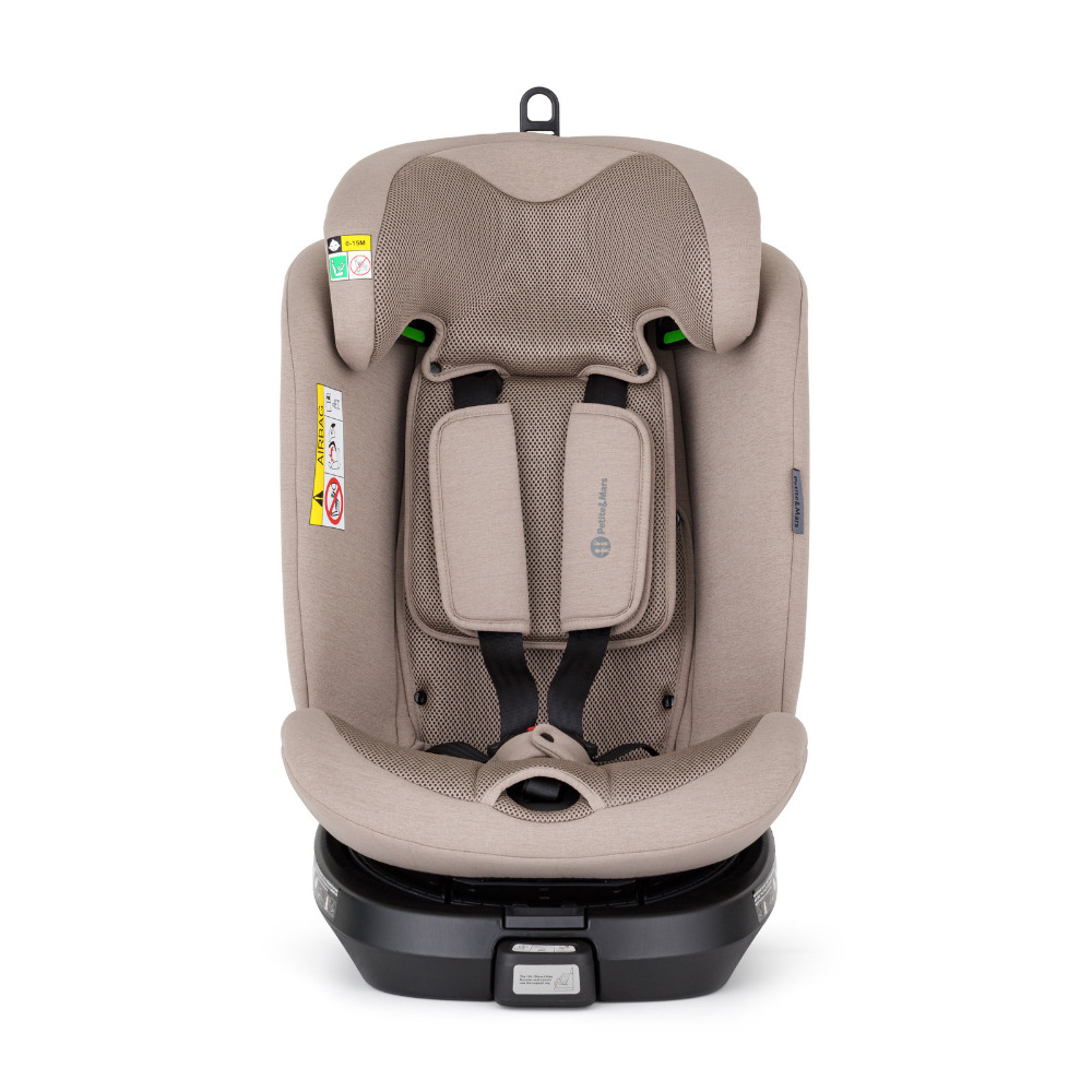 PETITE&amp;MARS Autosedačka Twistguard Pro i-Size Tan Brown Air 40-150 cm(0-36 kg)