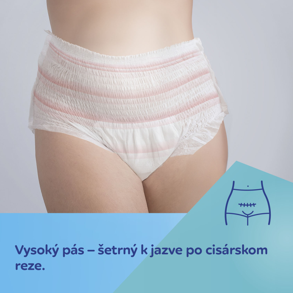 CANPOL BABIES Nohavičky jednorazové popôrodné s vnútornou vložkou S/M 2v1 5ks