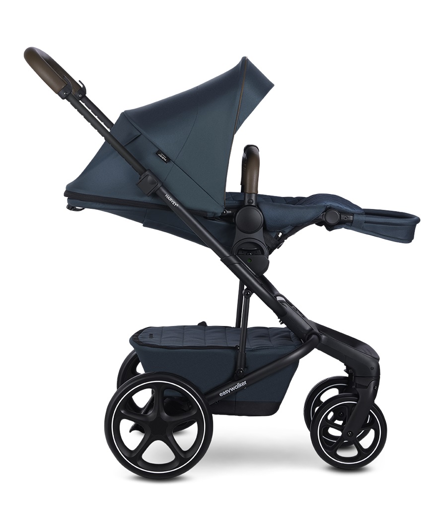 EASYWALKER Kočík kombinovaný Harvey⁵ Premium 2v1 Jade Green LITE RWS