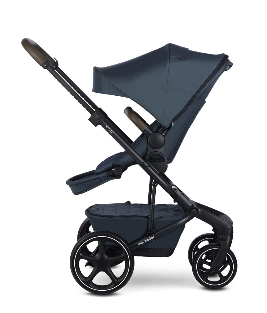 EASYWALKER Kočík kombinovaný Harvey⁵ Premium 2v1 Jade Green LITE RWS