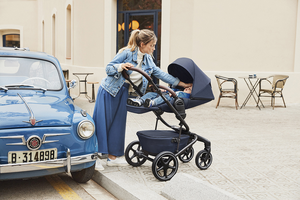 EASYWALKER Kočík kombinovaný Jimmey 2v1 Pepper Black LITE RWS