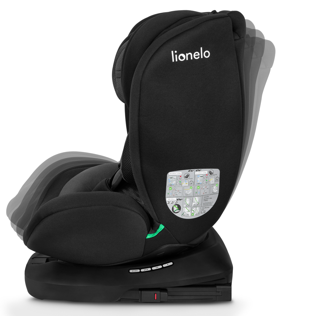 LIONELO Autosedačka Bastiaan i-Size (40-150 cm) Black Grey