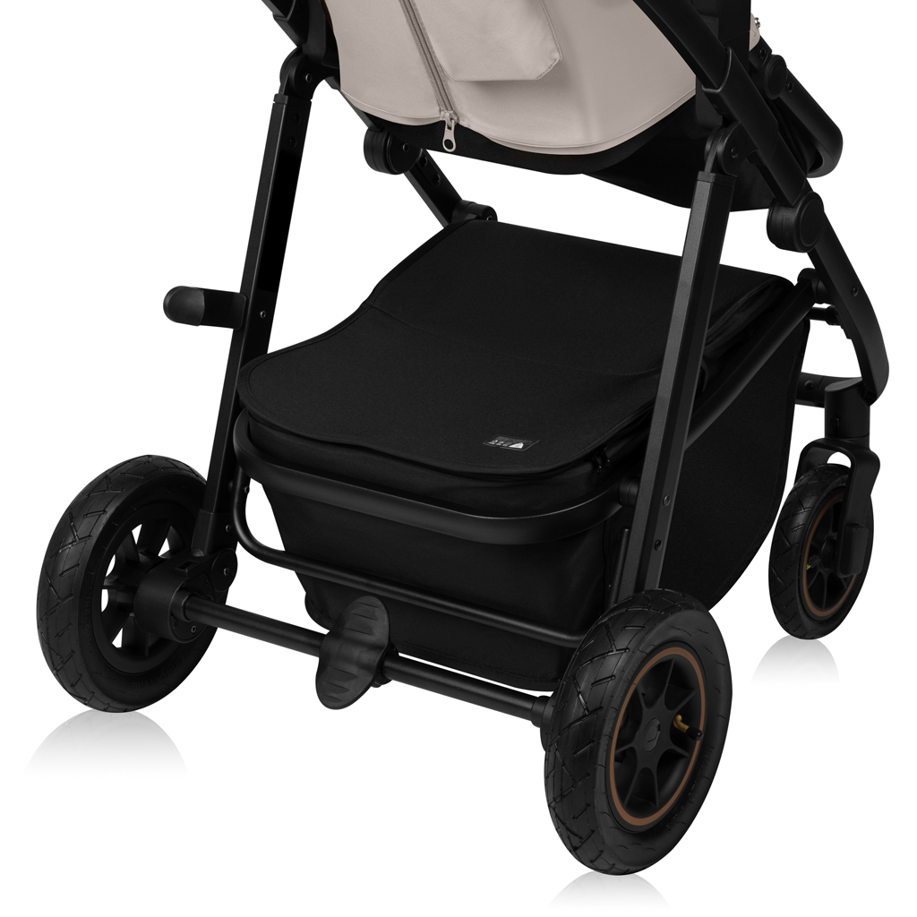 LIONELO Kočík kombinovaný Amber Plus 3v1 Beige Sand