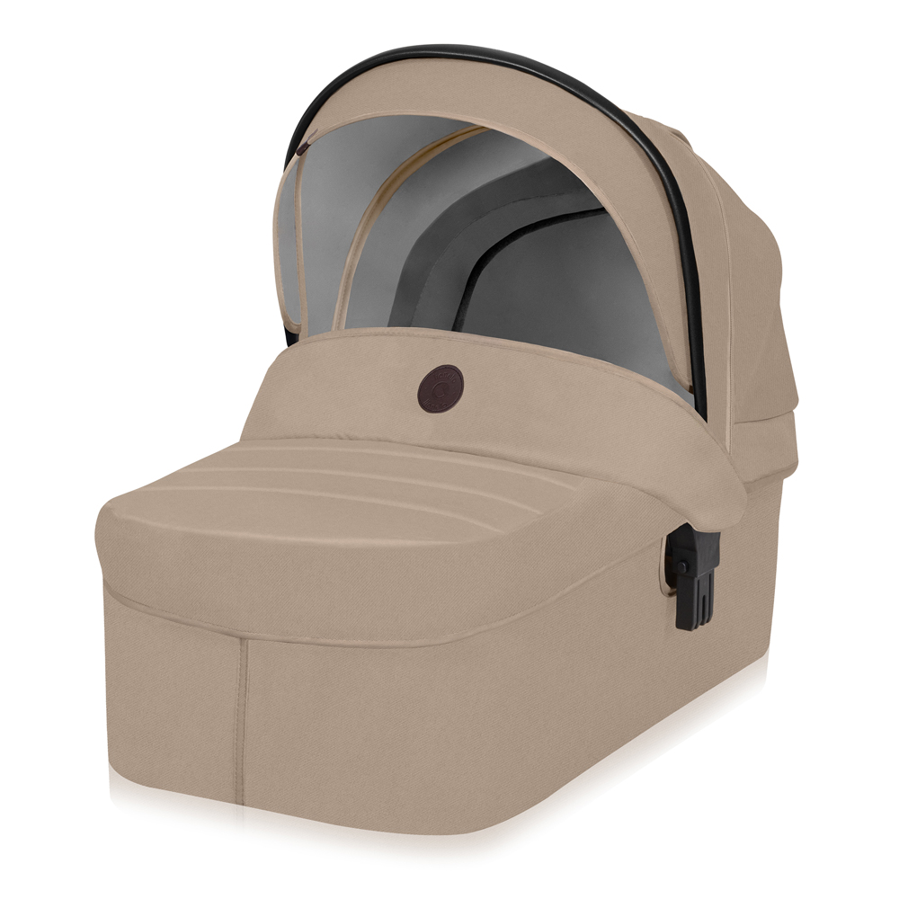 LIONELO Kombinovaný kočík Bianka 3v1 Beige Sand