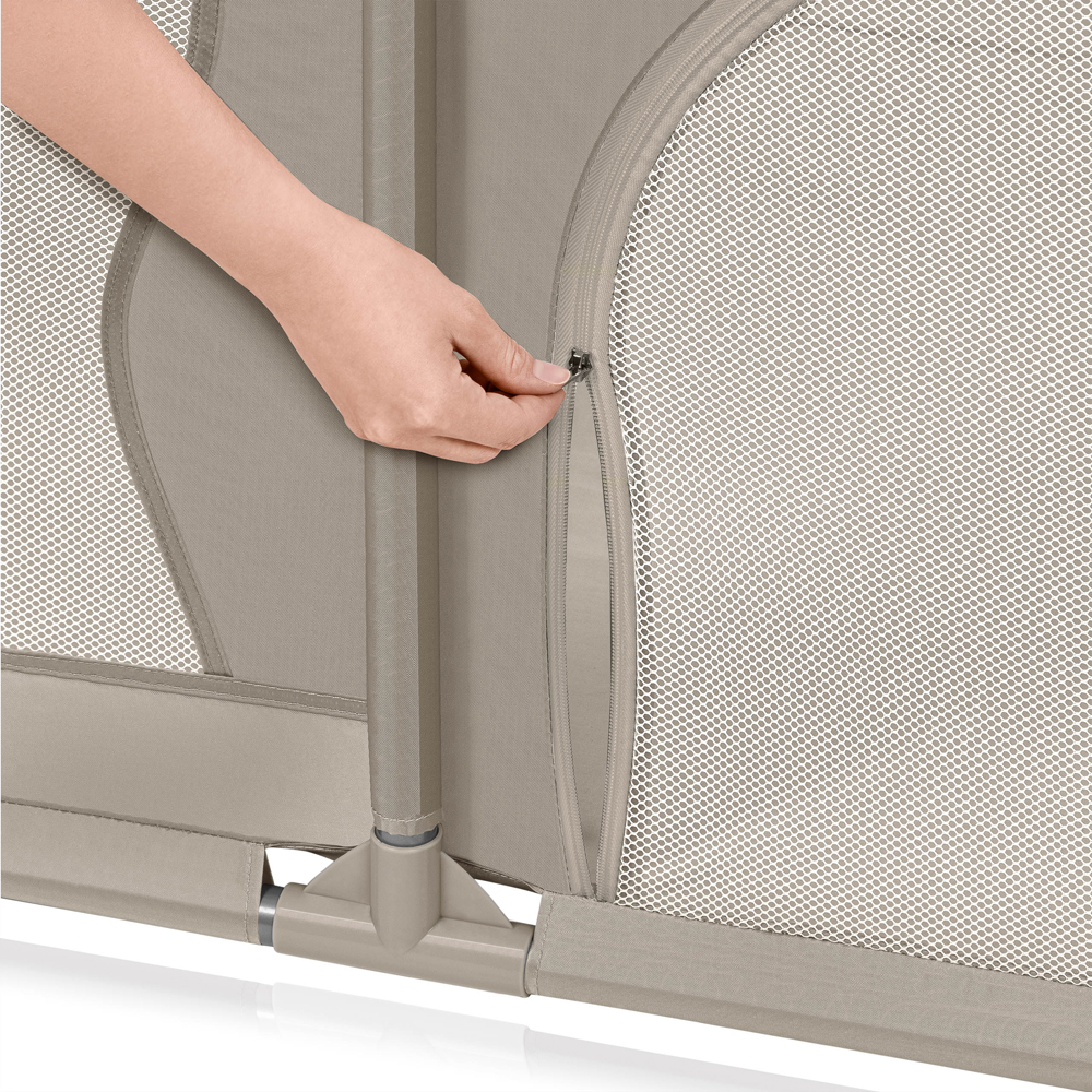 LIONELO Ohrádka pre deti Willow XL Beige Sand 187 x 207 cm
