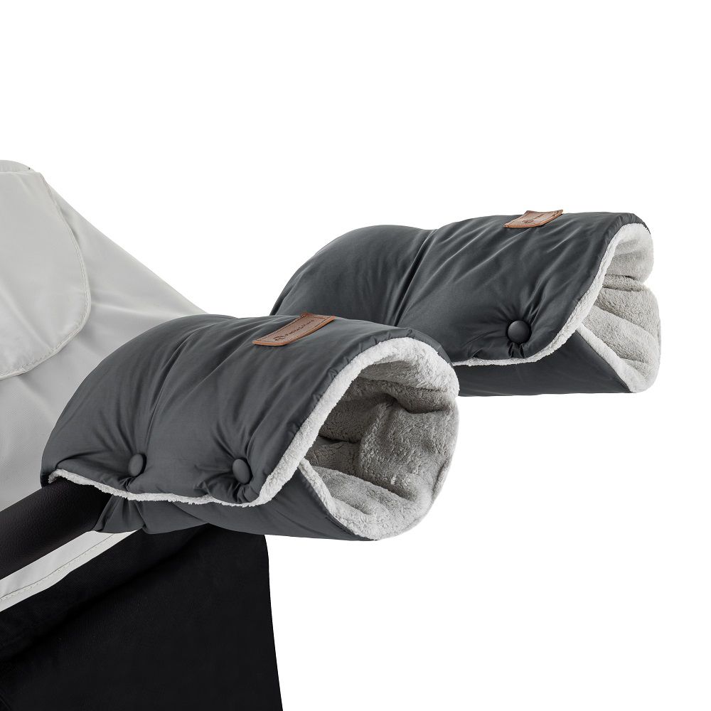 PETITE&amp;MARS Fusak 4v1 Comfy Elegant Caramel + rukávnik Jasie Charcoal Grey