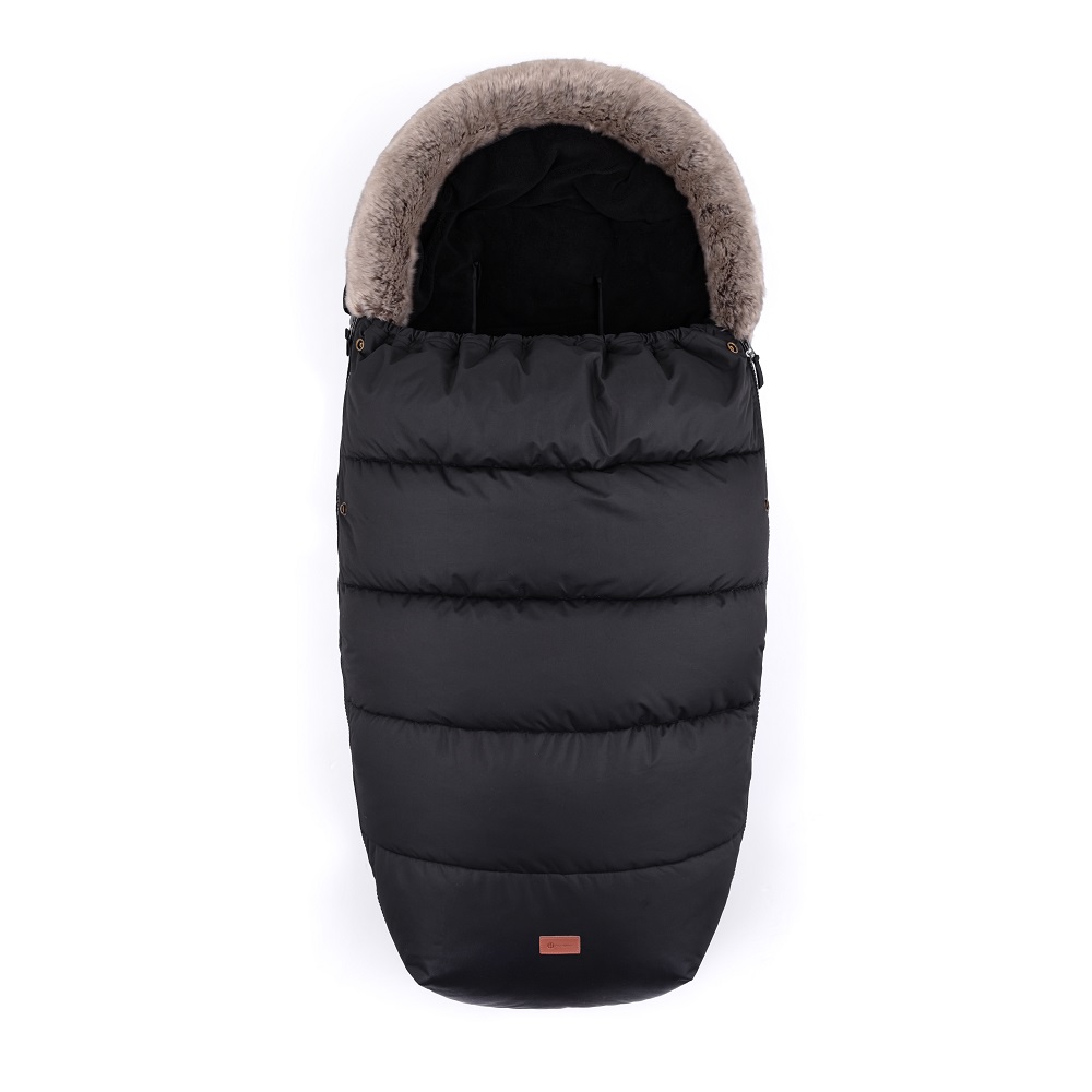 PETITE&amp;MARS Fusak 4v1 Comfy Forever Black + rukávnik Jasie Ink Black