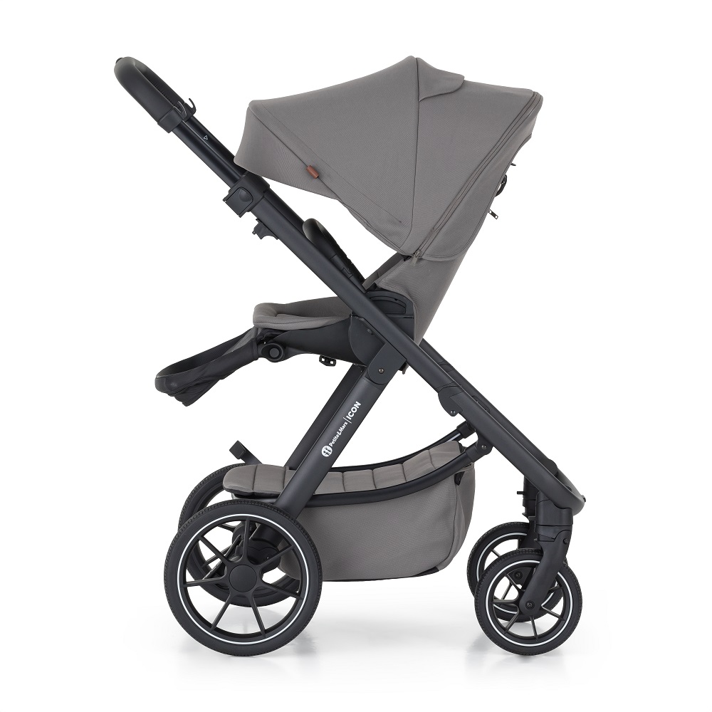 PETITE&amp;MARS Kočík kombinovaný ICON 2v1 Dove Grey LITE RWS