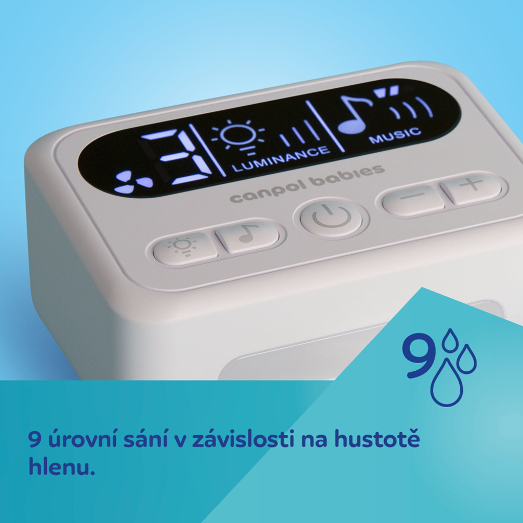 CANPOL BABIES Odsávačka elektrická nosová Noseo