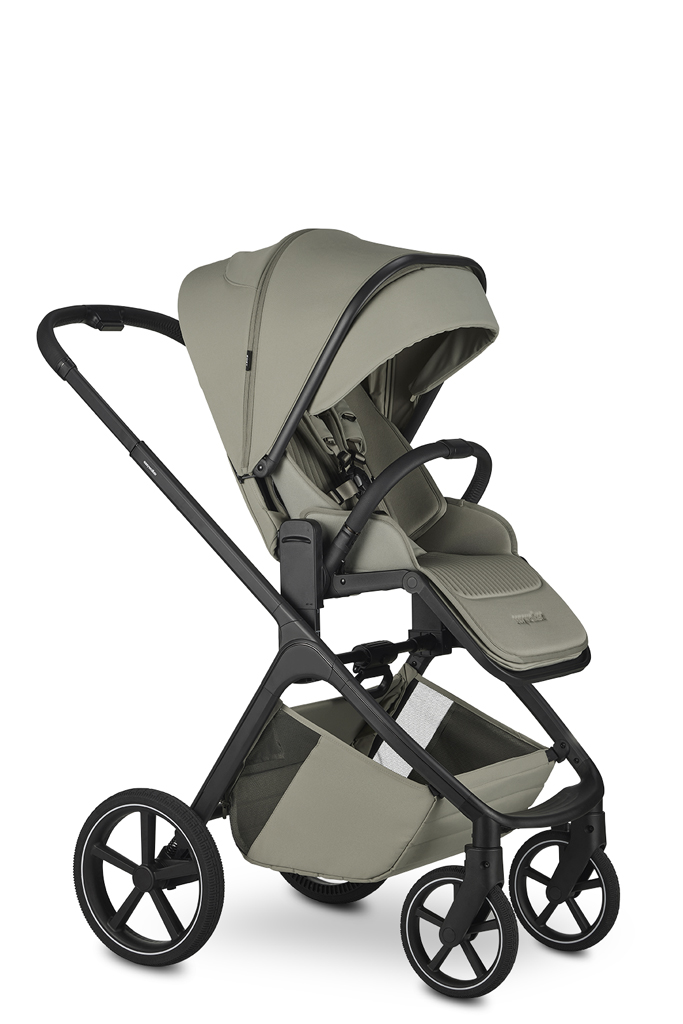EASYWALKER Kočík kombinovaný Zoey Sage Green + CBX By CYBEX Aton B2 i-Size + základňa