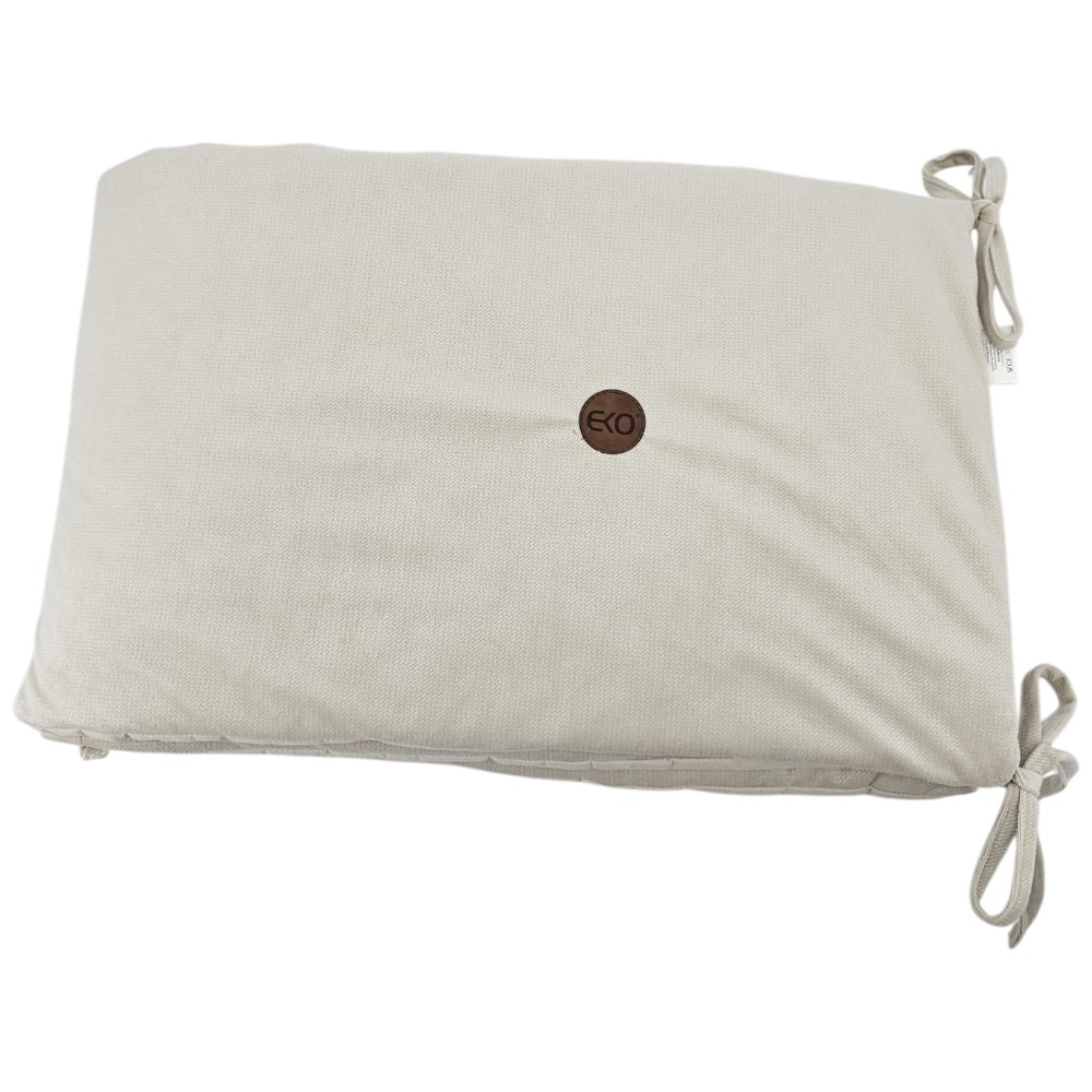 EKO Mantinel do postieľky bavlnený Velvet Light Beige 180cm