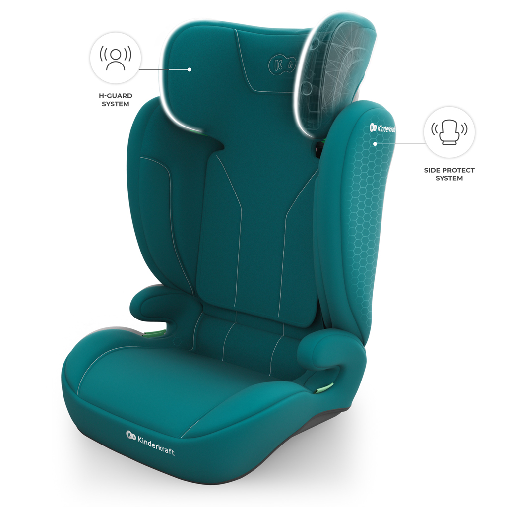KINDERKRAFT Autosedačka i-Spark 2 Plus i-Size (100-150 cm) Green
