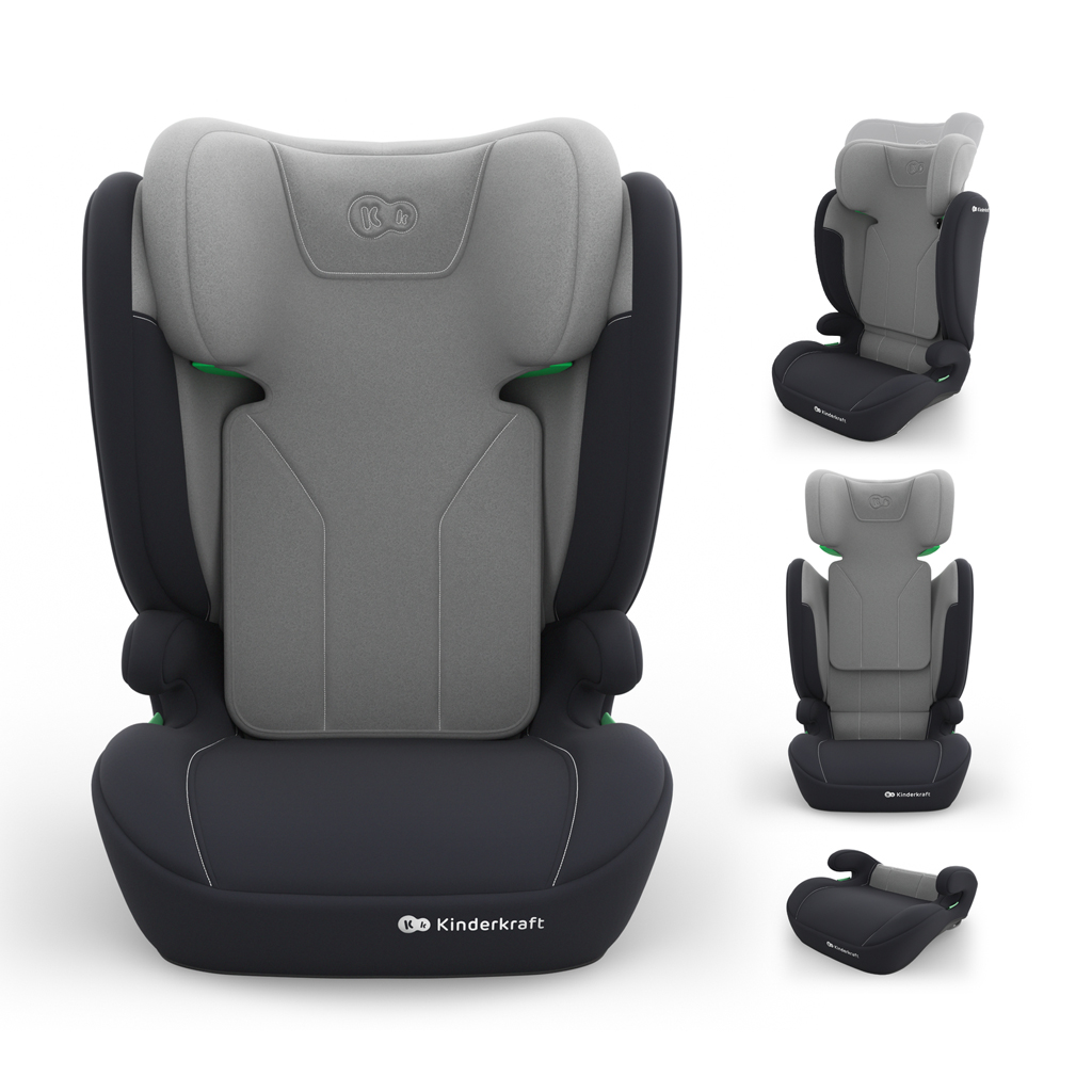 KINDERKRAFT Autosedačka i-Spark 2 Plus i-Size (100-150 cm) Grey