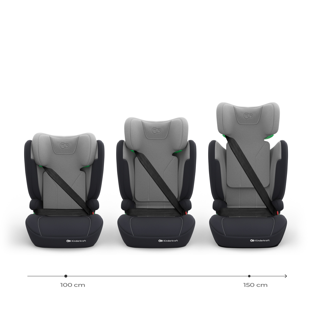 KINDERKRAFT Autosedačka i-Spark 2 Plus i-Size (100-150 cm) Grey