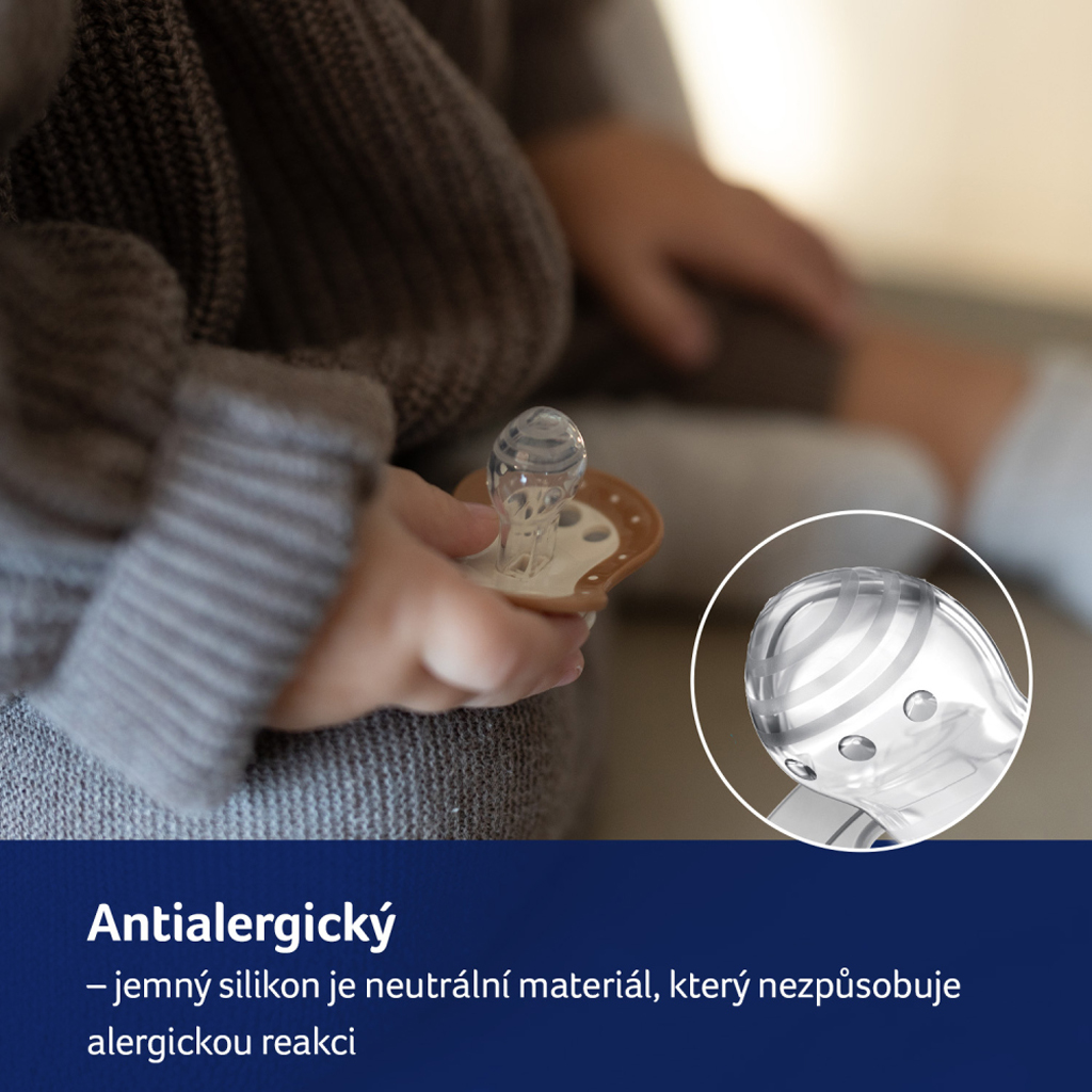 LOVI Cumlík svietiaci silikónový dynamický Teddy love 18m+ 2ks