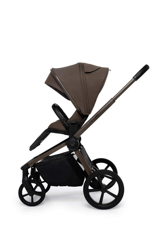 MUUVO Kočík kombinovaný 2v1 Fold Dark Chocolate