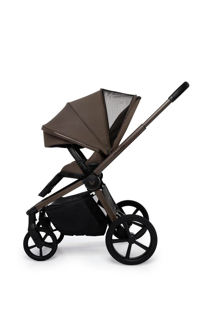 MUUVO Kočík kombinovaný 2v1 Fold Dark Chocolate