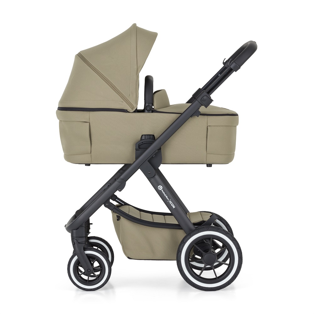 PETITE&amp;MARS Kočík kombinovaný ICON 2v1 Mossy Green XXL AIR