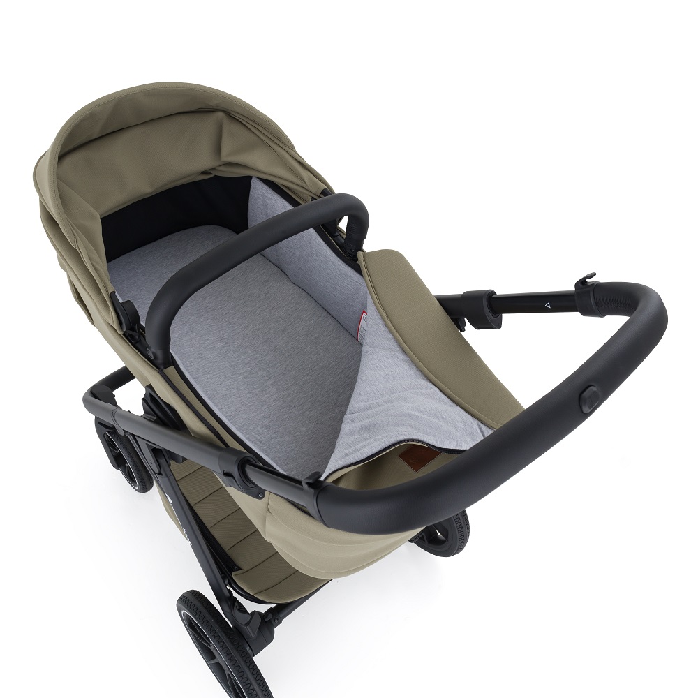 PETITE&amp;MARS Kočík kombinovaný ICON 2v1 Mossy Green XXL AIR