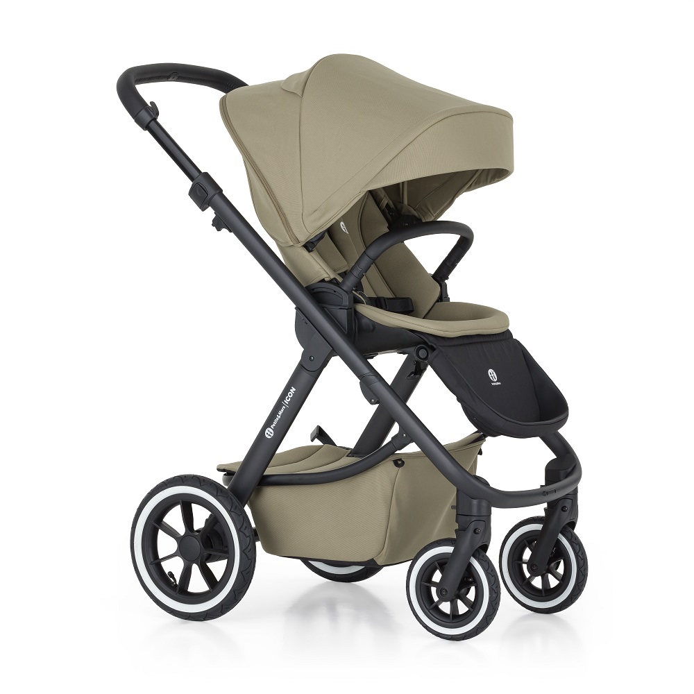 PETITE&amp;MARS Kočík kombinovaný ICON 2v1 Mossy Green XXL AIR