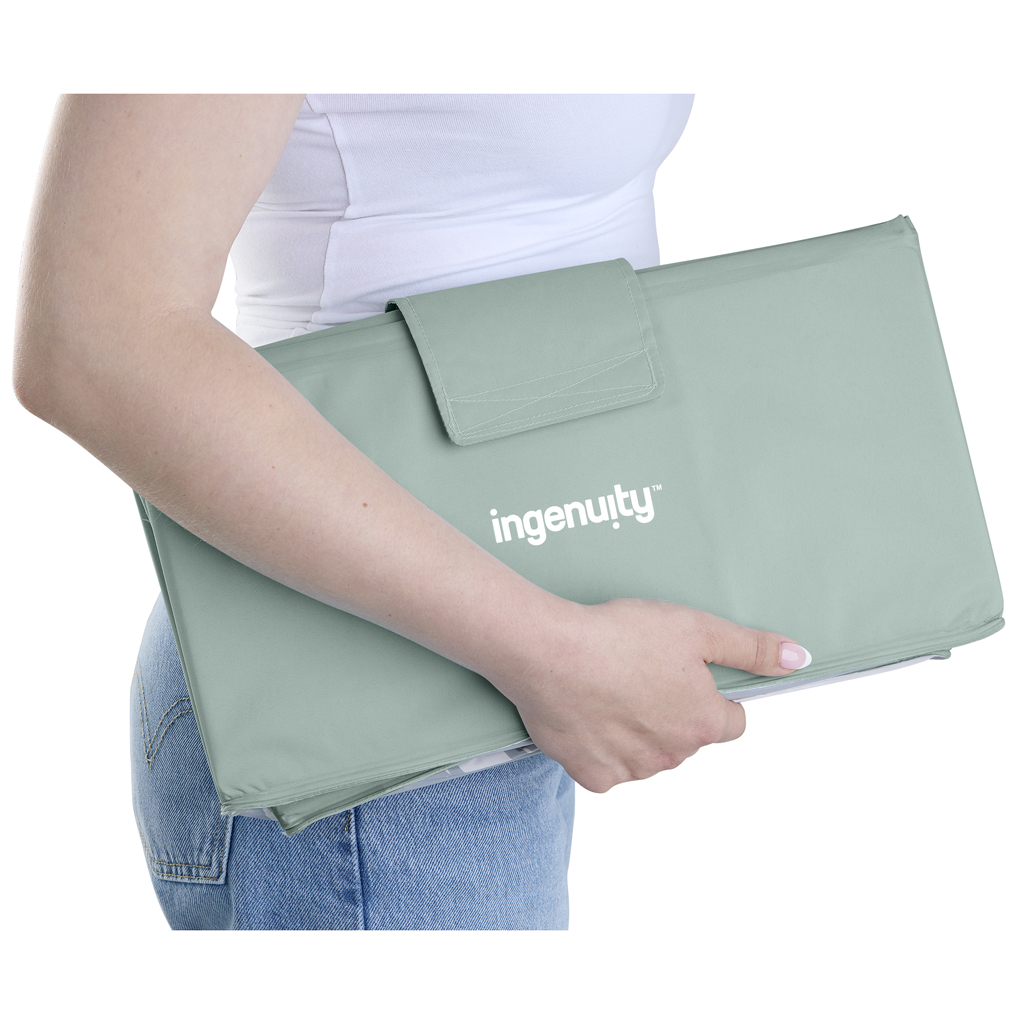 INGENUITY Vanička na cesty skladacia Tuckaway zelená 12m+