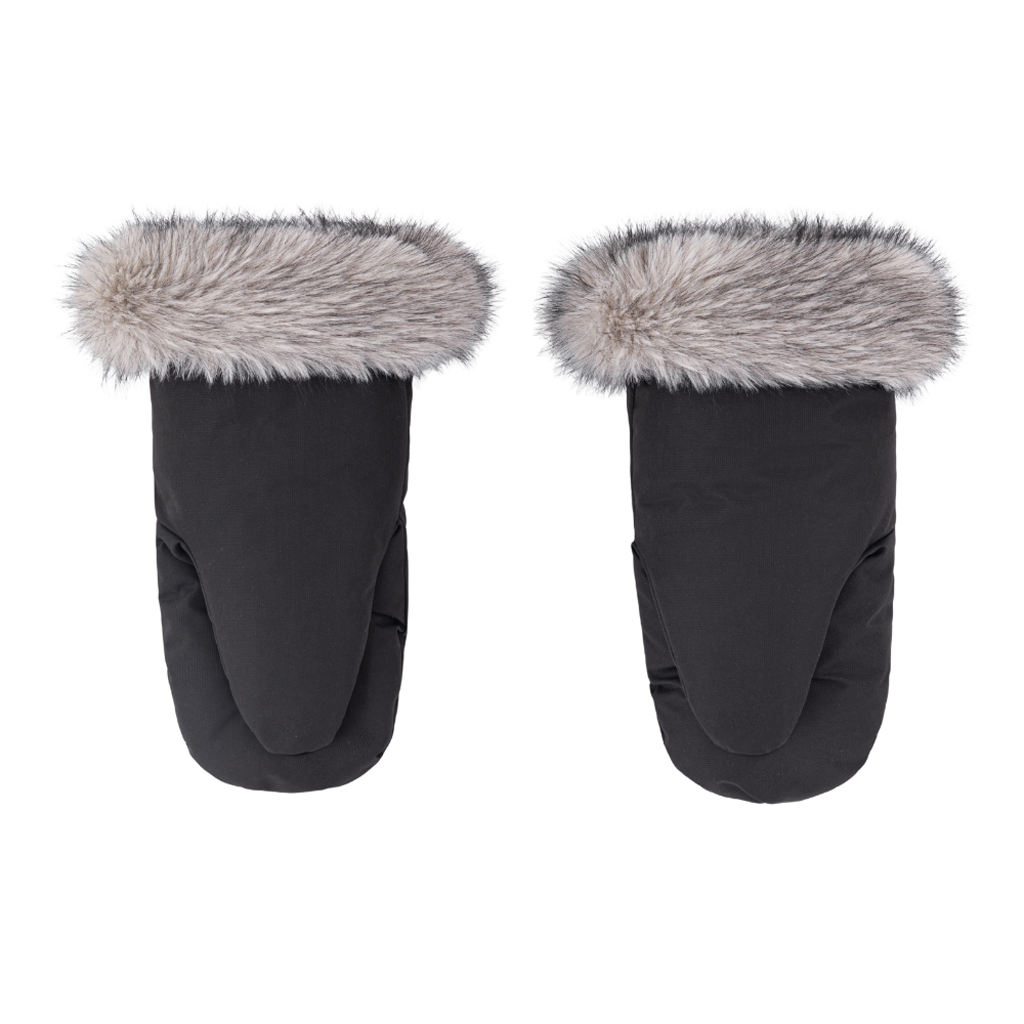 PETITE&amp;MARS Set zimný fusak Arctic 4v1 + rukavice na kočík Fjora Forever Black